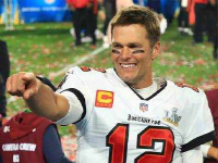 BuccaneersFan.com Tom Brady Tampa Bay Buccaneers Quarterback Won Super Bowl LV Championship